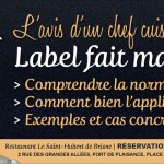 Label Plats Faits Maison. L'avis d'un professionnel Chef cuisinier : explications, applications, exemples et cas concrets