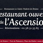 Restaurant Briare ouvert Jeudi de l'Ascension - Jours fériés - Loiret, Région Centre