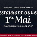 Restaurant Briare ouvert 1er Mai - Jours fériés - Loiret, Région Centre