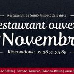 Restaurant Briare ouvert 1er Novembre - Jours fériés - Loiret, Région Centre