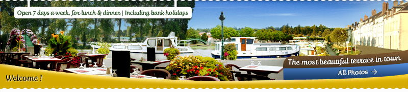 Photographs and Pictures of Restaurant Le Saint-Hubert de Briare, Loire, Loire Valley, Region Centre, France