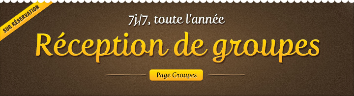 Restaurant le Saint-Hubert de Briare - Service personnalis� pour r�ception de groupes toute l'ann�e